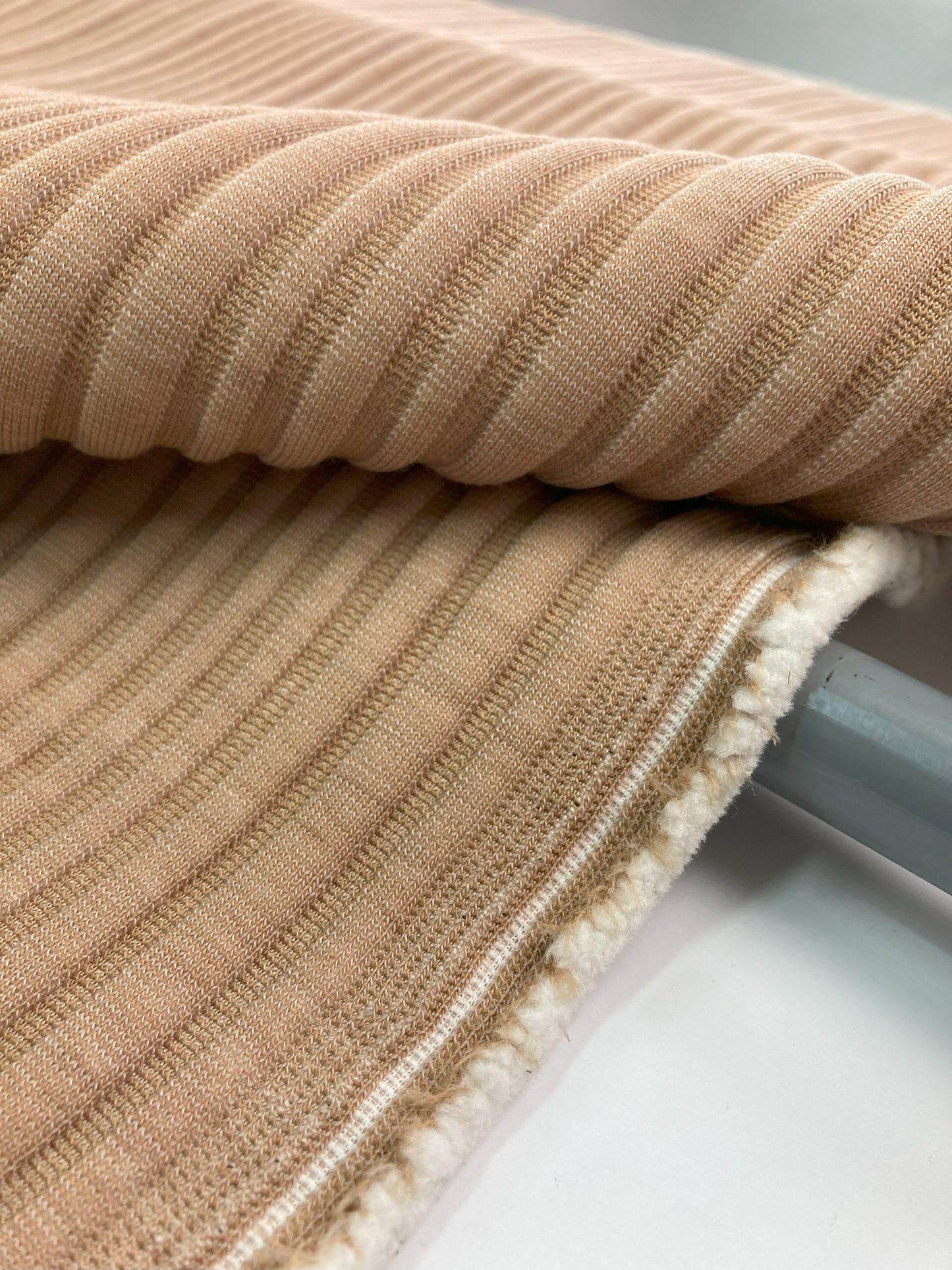 Kvadrat Febrik Husk by Marc Thorpe striped upholstery fabric