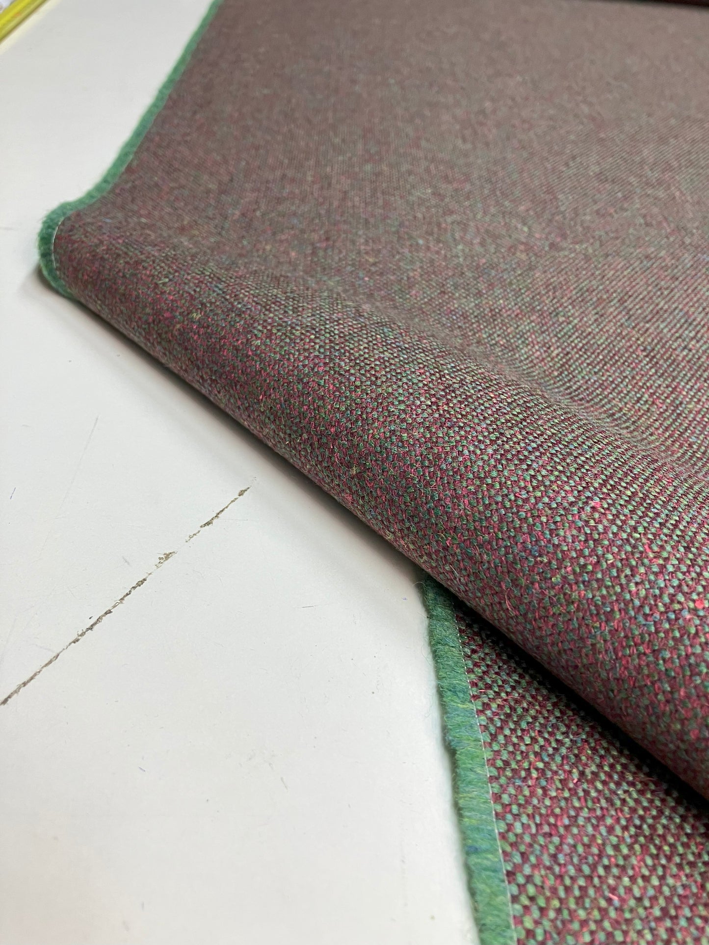 Camira Main Line Flax – Ecological upholstery fabric made of wool and linen.