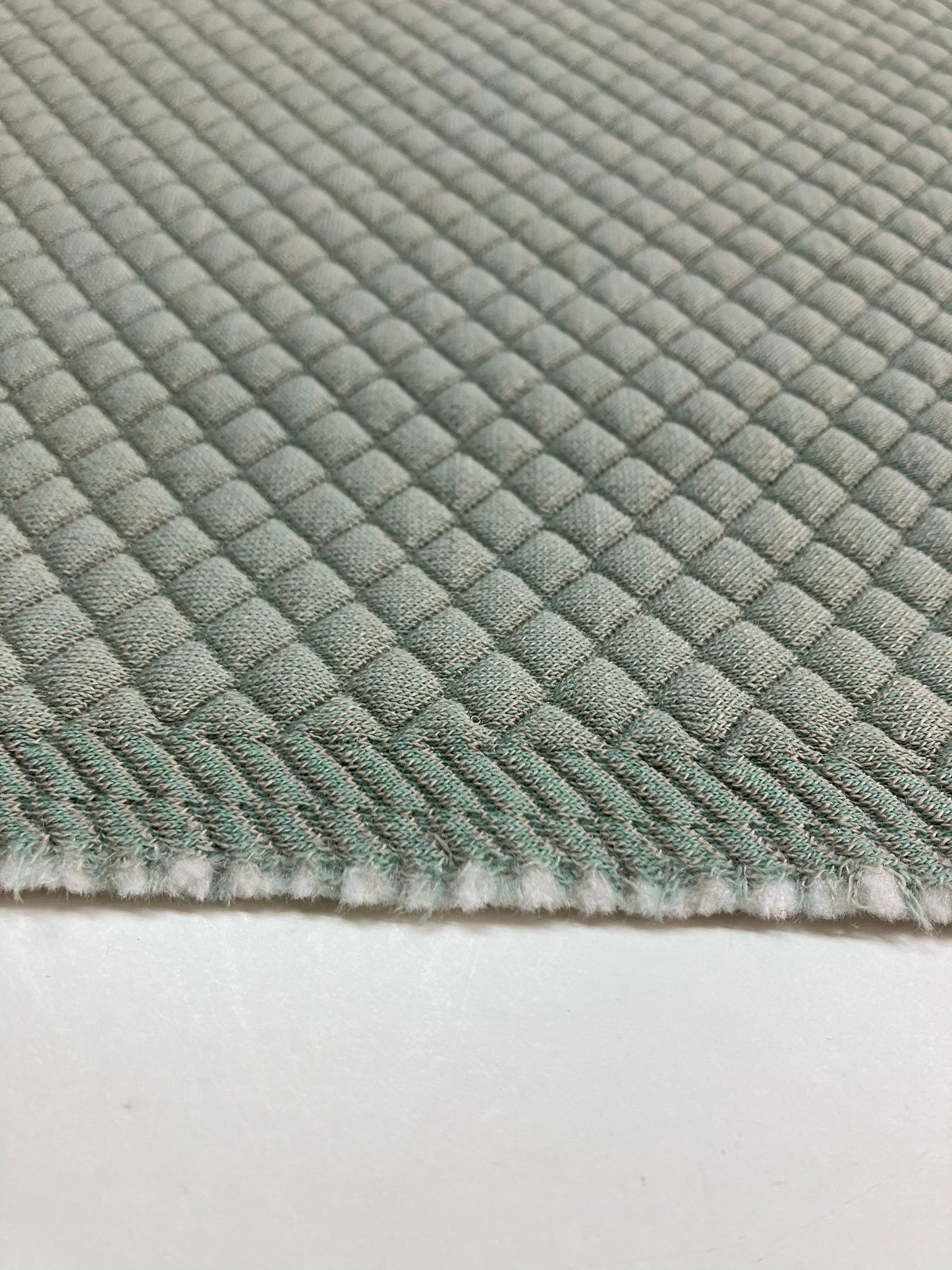 Designed by Kvadrat Febrik Mosaic 2 a knitted three-dimensional upholstery textile