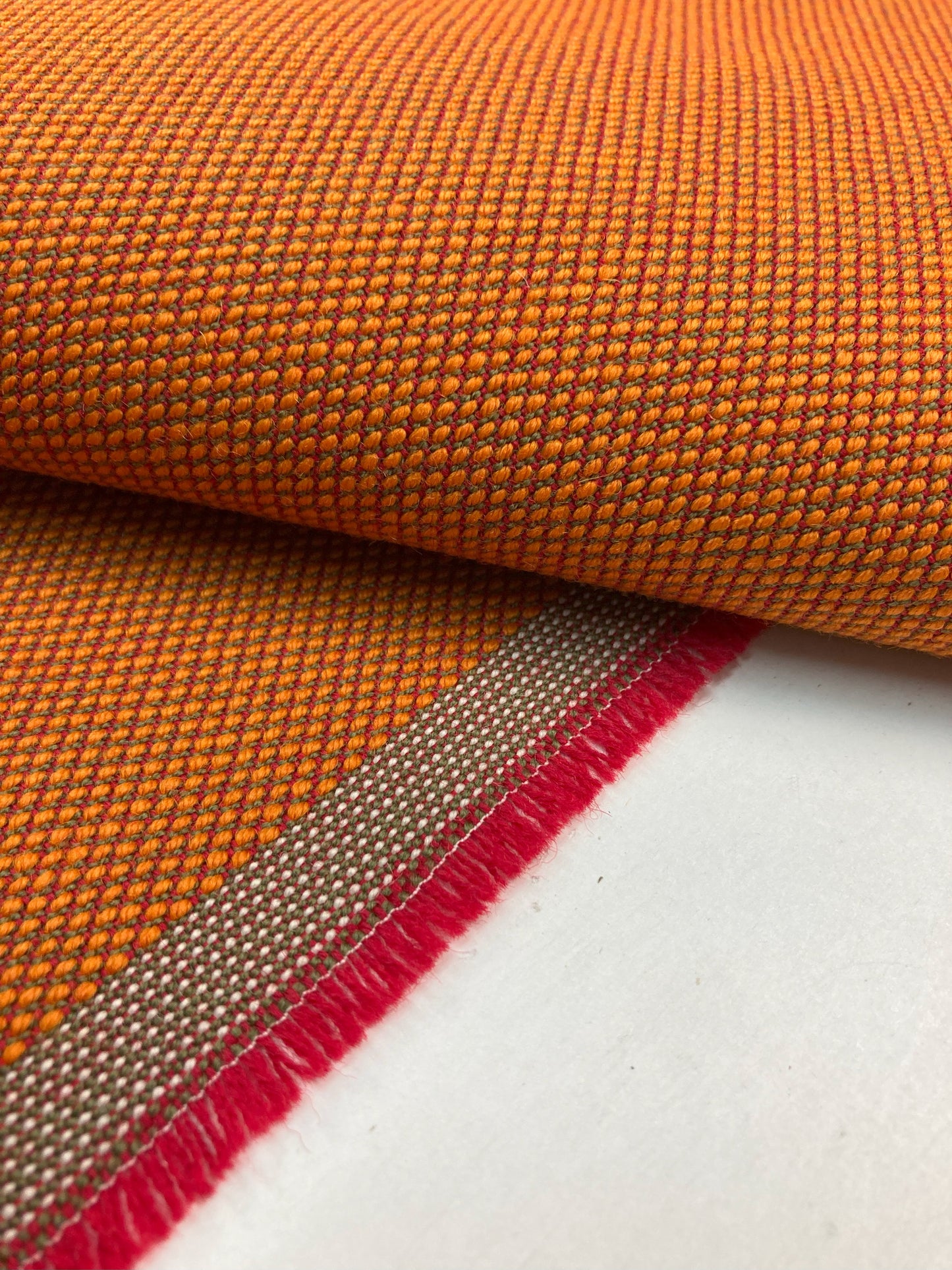 Kvadrat SteelCut Trio 3 by Frans Dijkmeijer | Giulio Ridolfo wool upholstery fabric