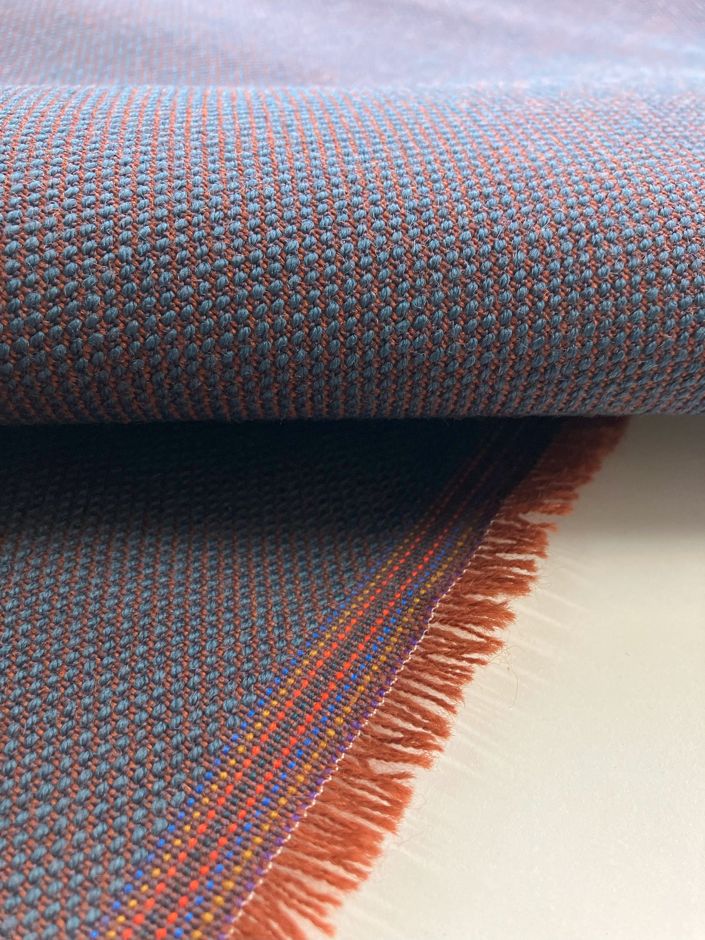 Kvadrat SteelCut Trio 3 by Frans Dijkmeijer | Giulio Ridolfo wool upholstery fabric