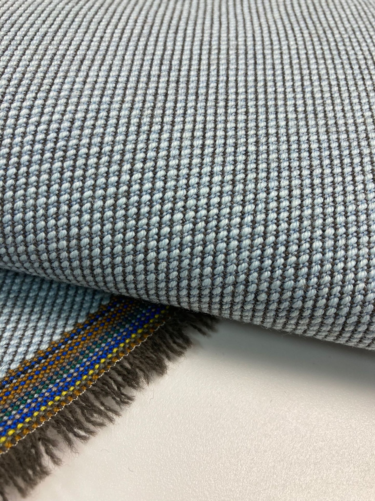 Kvadrat SteelCut Trio 3 by Frans Dijkmeijer | Giulio Ridolfo wool upholstery fabric