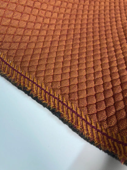 Designed by Kvadrat Febrik  Mosaic 2 a knitted three-dimensional upholstery textile