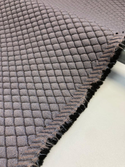 Designed by Kvadrat Febrik  Mosaic 2 a knitted three-dimensional upholstery textile